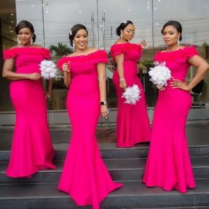 Long Bridesmaid Gowns