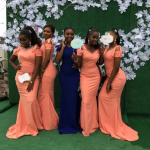 nigerian bridesmaid gowns
