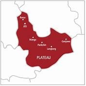 Plateau State Map