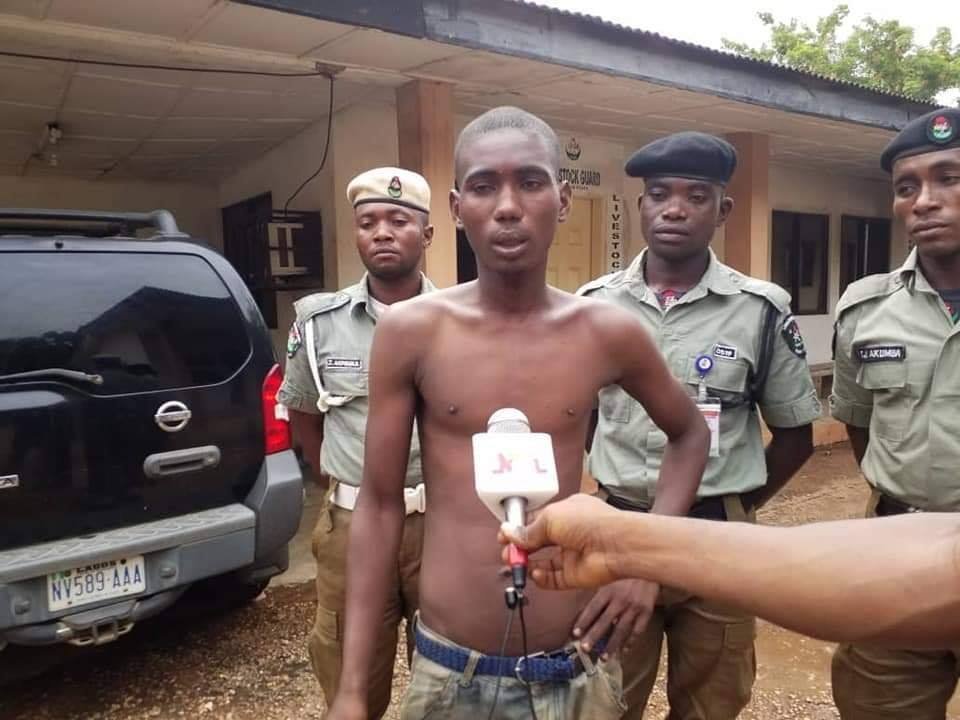 Fulani Herdsman Arrested Close to University in Benue
