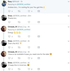 Man asks Genevieve out on Twitter