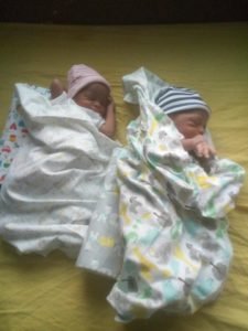 Couple weds, welcomes twins within a year meeting on Twitter