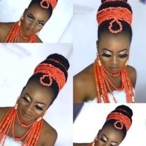 Delta traditional wedding hairstyle
