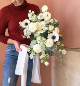 natural wedding bouquet
