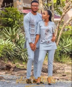 casual nigerian couple style