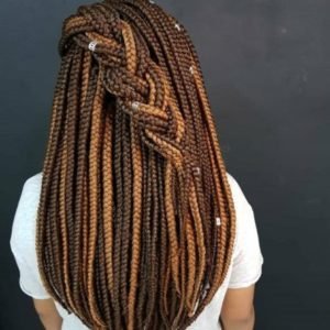 long bob braids